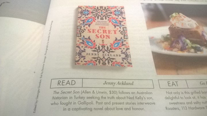 THE SECRET SON The Age Sunday Life magazine 27 Sept 2015